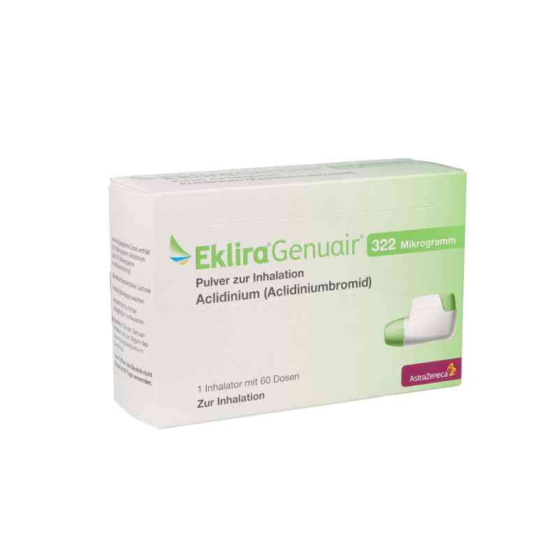 Eklira Genuair 322 [my]g Pulver zur Inhalation 1x6 1 stk von Zentiva Pharma GmbH PZN 02260389