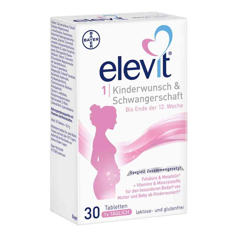 Elevit 1 Kinderwunsch & Schwangerschaft Tabletten 30 stk von Bayer Vital GmbH PZN 11677800
