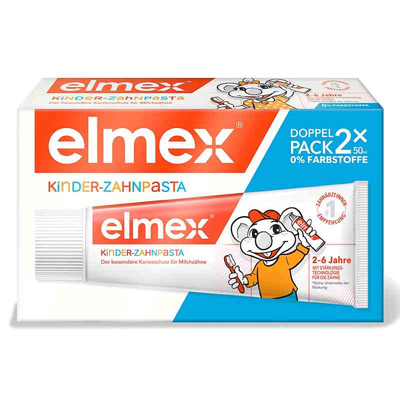 Elmex Kinderzahnpasta 2-6 Jahre Duo Pack 2X50 ml von CP GABA GmbH PZN 18241916