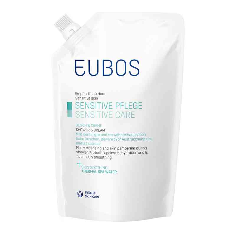 Eubos Sensitive Dusch & Creme Nachfüllbtl. 400 ml von Dr. Hobein (Nachf.) GmbH PZN 06608553