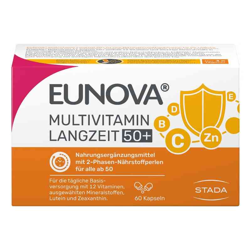 Eunova Multivitamin Langzeit 50+ 60 stk von STADA Consumer Health Deutschland GmbH PZN 11084394