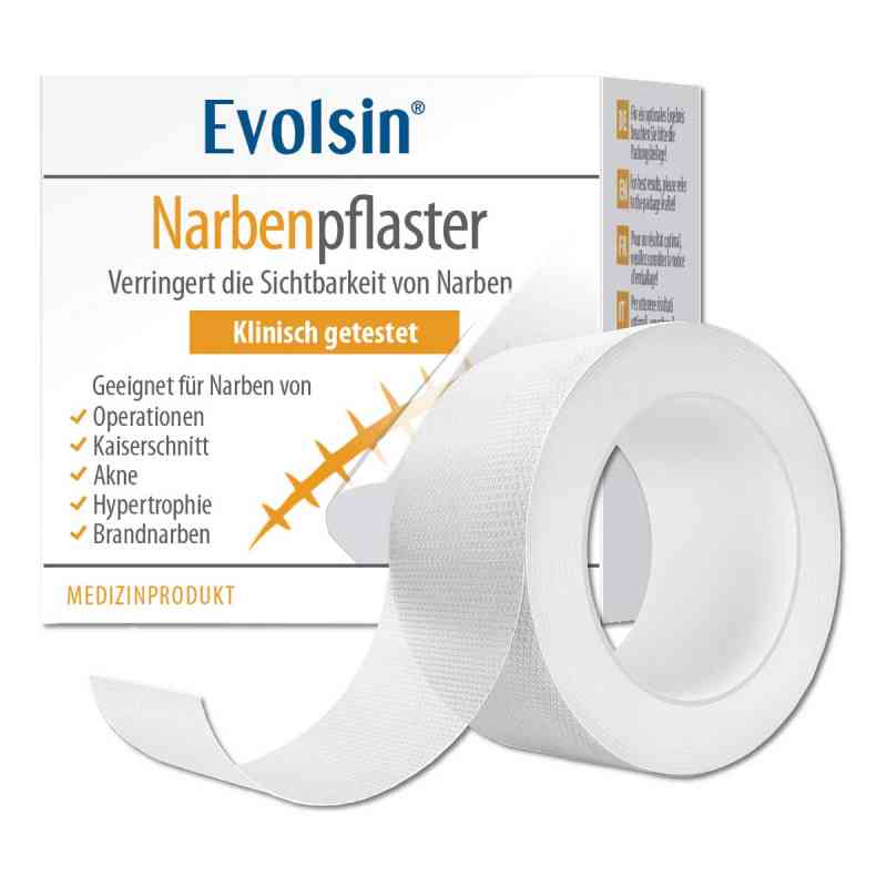 Evolsin Narbenpflaster 2x200 Cm 1 stk von Evolsin medical UG (haftungsbeschränkt) PZN 18883460