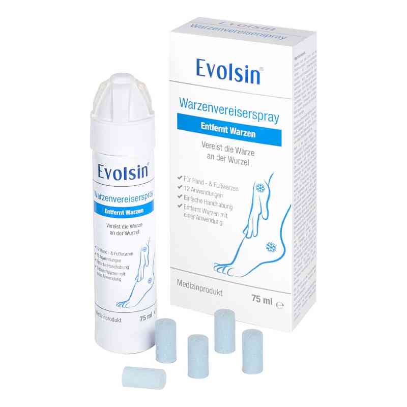 Evolsin Warzenvereiserspray 75 ml von Evolsin medical UG (haftungsbeschränkt) PZN 17847835