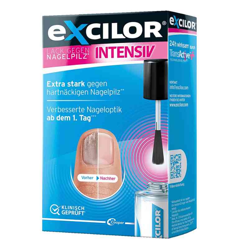 Excilor INTENSIV Lack gegen Nagelpilz 30 ml von Cooper Consumer Health Deutschland GmbH PZN 16855347