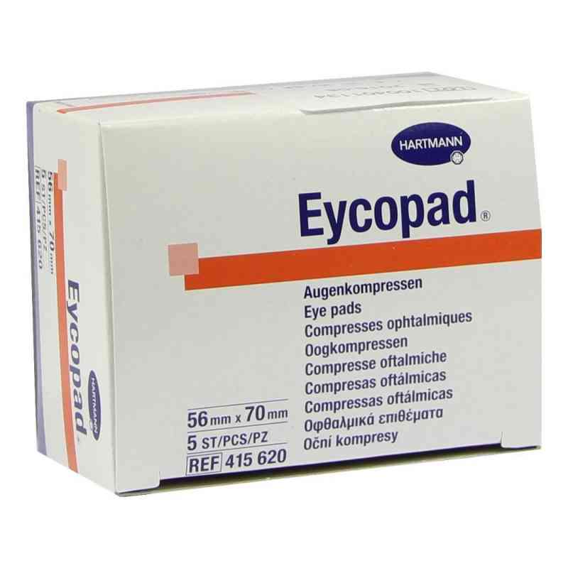 Eycopad Augenkompressen 56x70 mm unsteril 5 stk von PAUL HARTMANN AG PZN 02733327