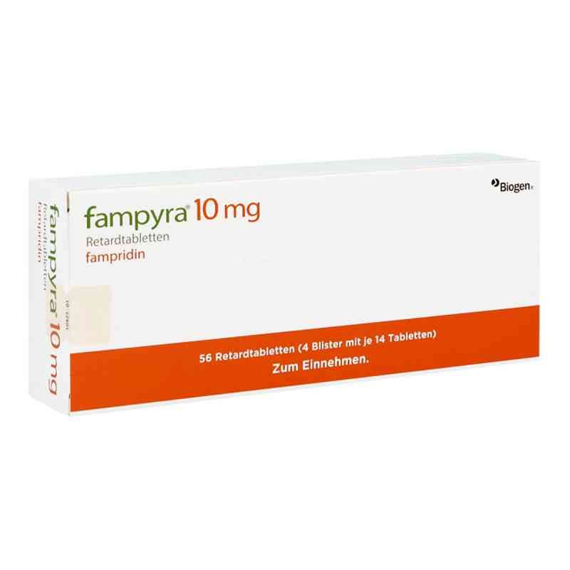 Fampyra 10 mg 4 Wochen Retardtabletten 4X14 stk von Biogen GmbH PZN 07774058