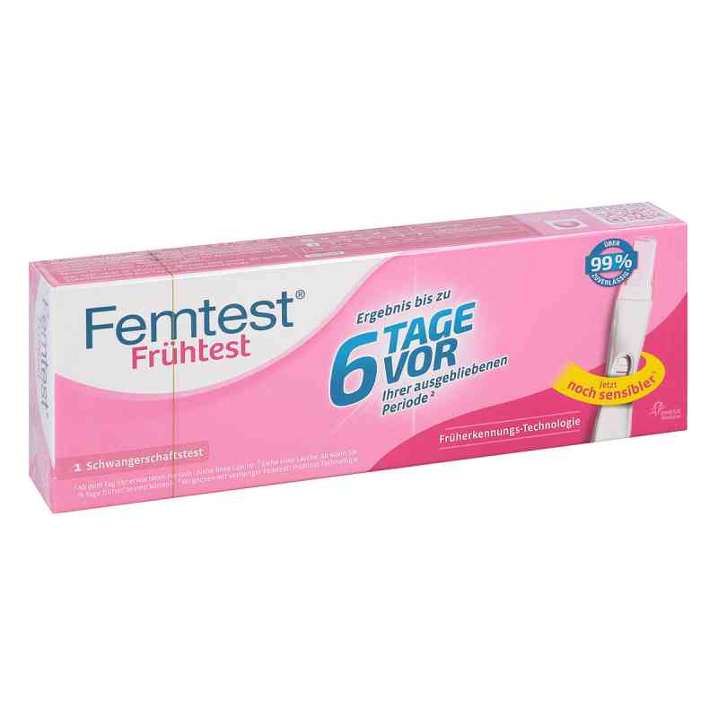 Femtest Frühtest 6 Tage vor 1 stk von Perrigo Deutschland GmbH PZN 10931231