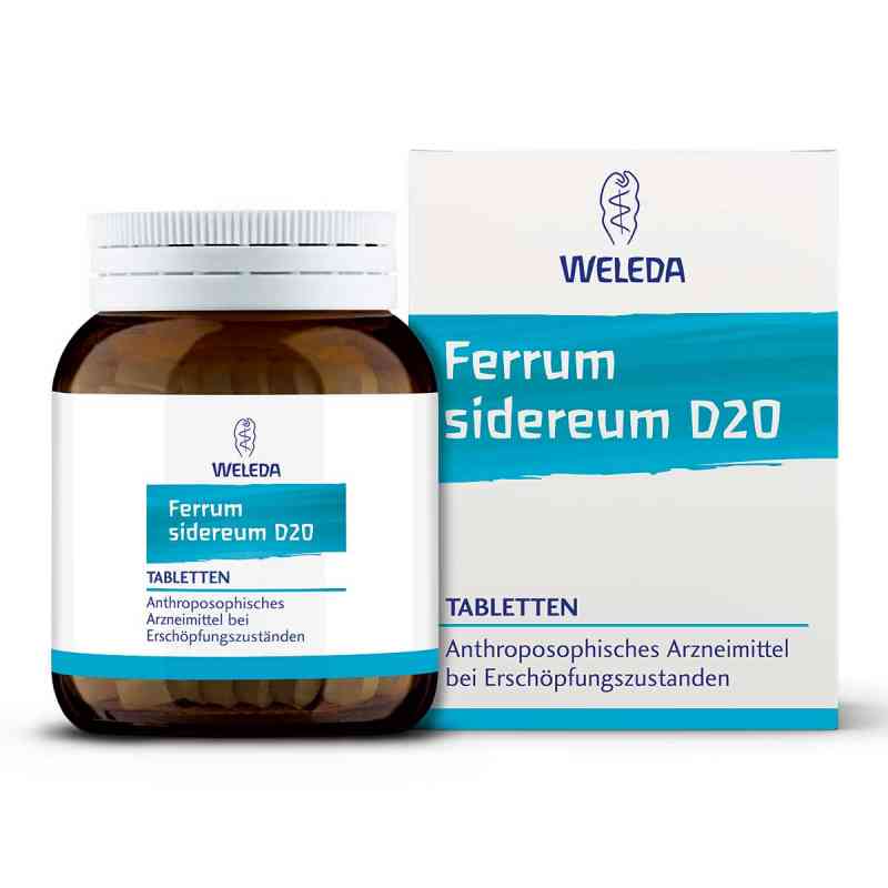Ferrum Sidereum D20 Tabletten 80 stk von WELEDA AG PZN 00764594