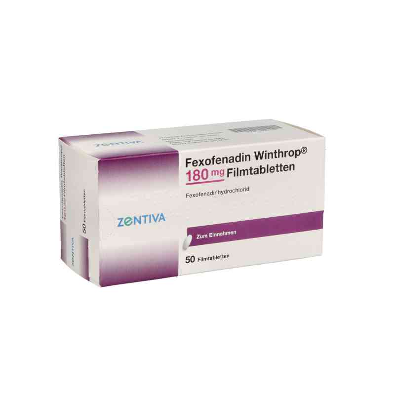 Fexofenadin Winthrop 180mg 50 stk von Zentiva Pharma GmbH PZN 00054065