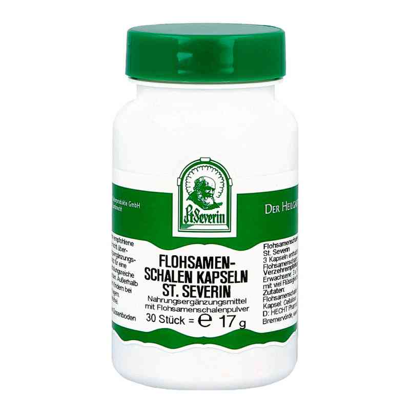 Flohsamenschalen St.severin Kapseln 30 stk von Hecht-Pharma GmbH PZN 15614334
