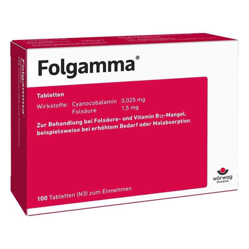 Folgamma Tabletten 100 stk von Wörwag Pharma GmbH & Co. KG PZN 00391377