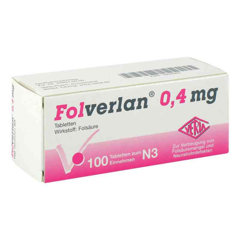 Folverlan 0,4 mg Tabletten 100 stk von Verla-Pharm Arzneimittel GmbH & Co. KG PZN 01032982