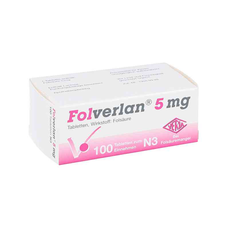 Folverlan 5 mg Tabletten 100 stk von Verla-Pharm Arzneimittel GmbH & Co. KG PZN 07712850