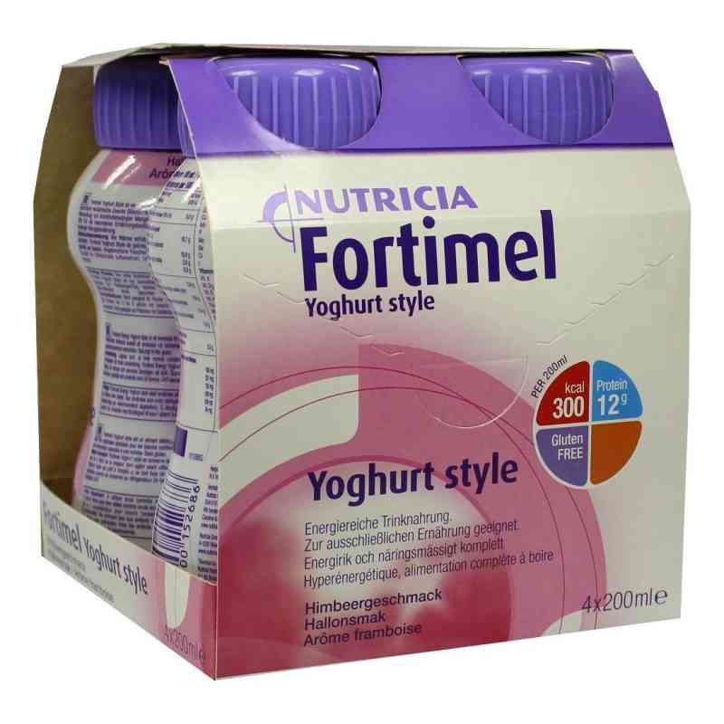 Fortimel Yoghurt Style Himbeergeschmack 4X200 ml von Danone Deutschland GmbH PZN 01124980