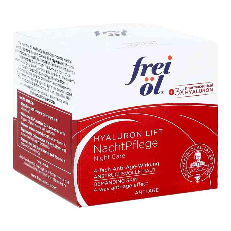 Frei öl Anti-age Hyaluron Lift Nachtpflege 50 ml von Apotheker Walter Bouhon GmbH PZN 11359218
