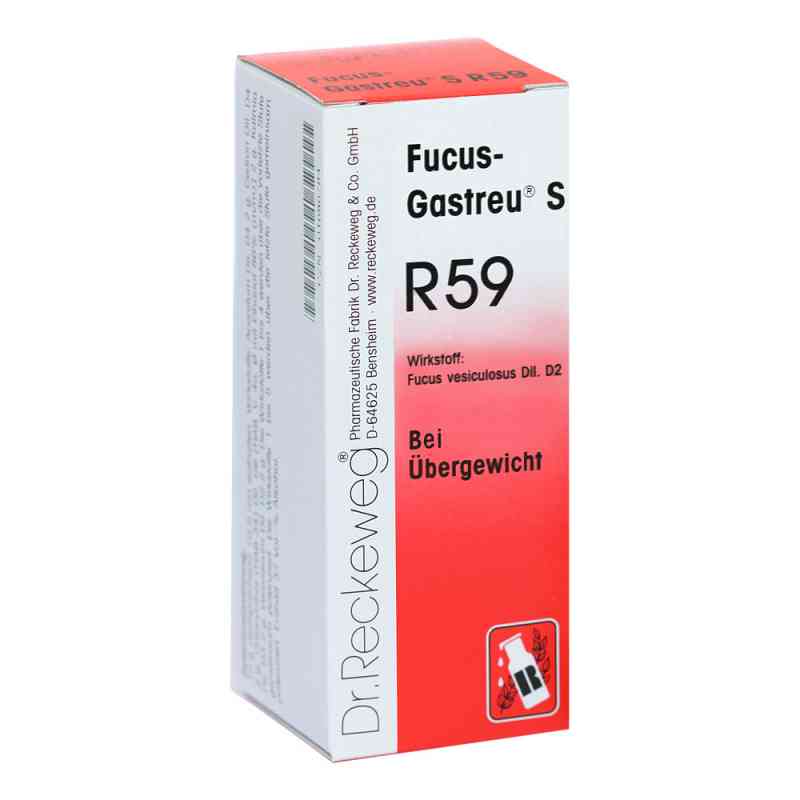 Fucus Gastreu S R 59 Tropfen zum Einnehmen 50 ml von Dr.RECKEWEG & Co. GmbH PZN 01686784