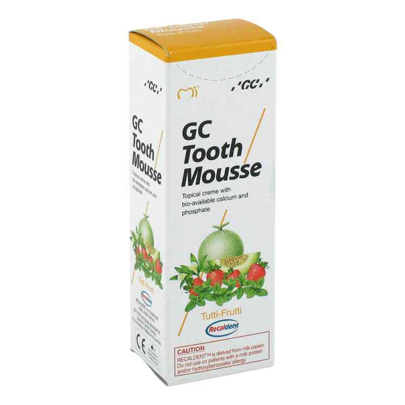 Gc Tooth Mousse Tutti Frutti 40 g von Dent-o-care Dentalvertriebs GmbH PZN 09517549
