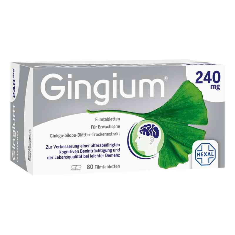 Gingium 240 mg Filmtabletten 80 stk von Hexal AG PZN 14171107