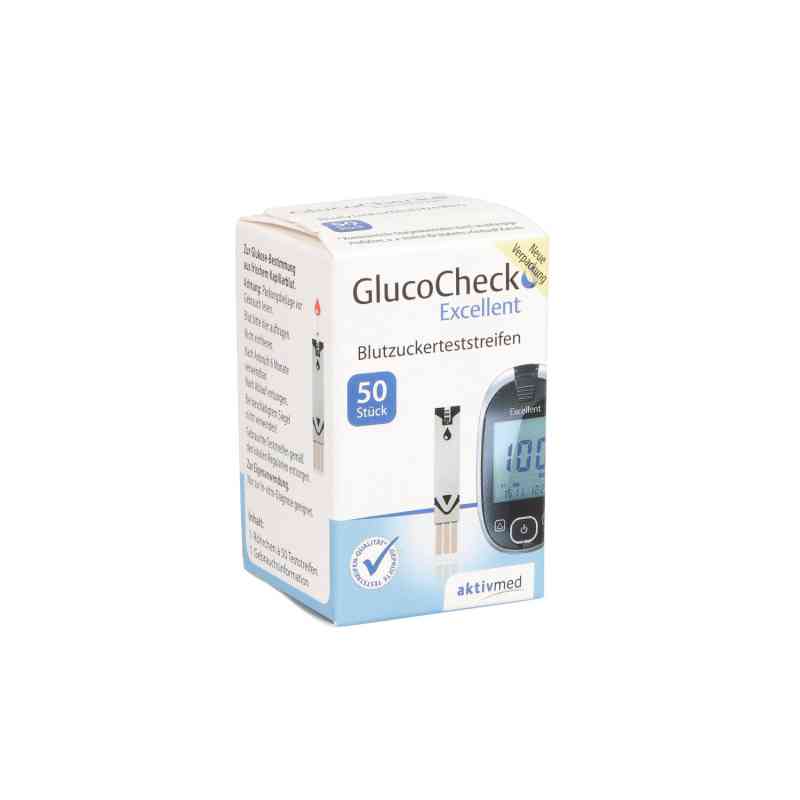 Gluco Check Excellent Teststreifen 50 stk von 1001 Artikel Medical GmbH PZN 09265556