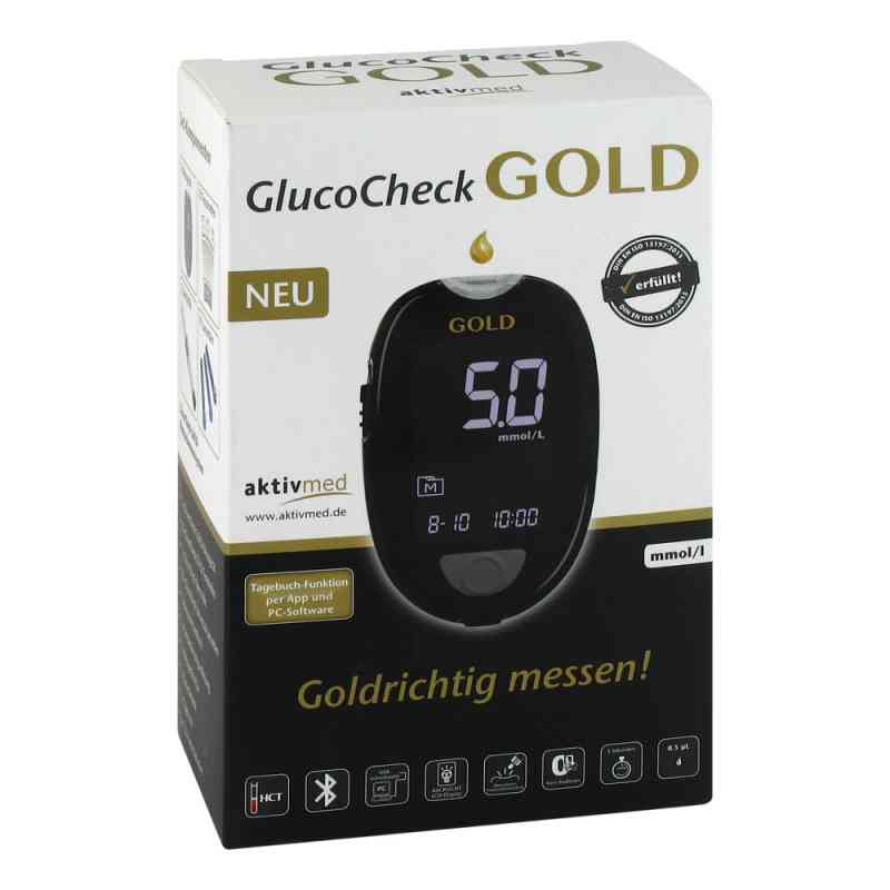 Gluco Check Gold Blutzuckermessgerät Set mmol/l 1 stk von Aktivmed GmbH PZN 11864896