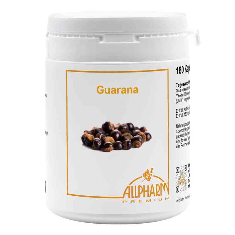 Guarana Kapseln 180 stk von ALLPHARM Vertriebs GmbH PZN 06871718