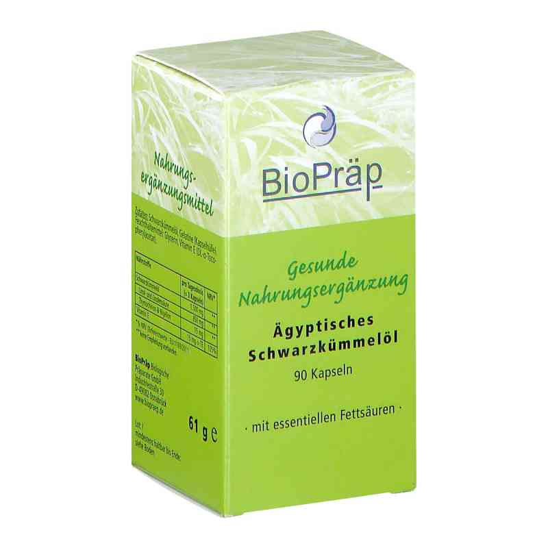 Ägyptisches Schwarzkümmelöl Kapseln 90 stk von BioPräp Biolog.Präp.Handelsges.mbH PZN 01155957