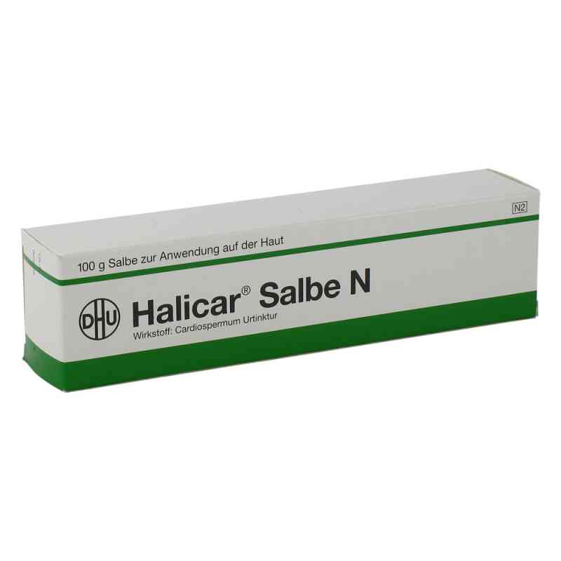 Halicar Salbe N 100 g von DHU-Arzneimittel GmbH & Co. KG PZN 01339597
