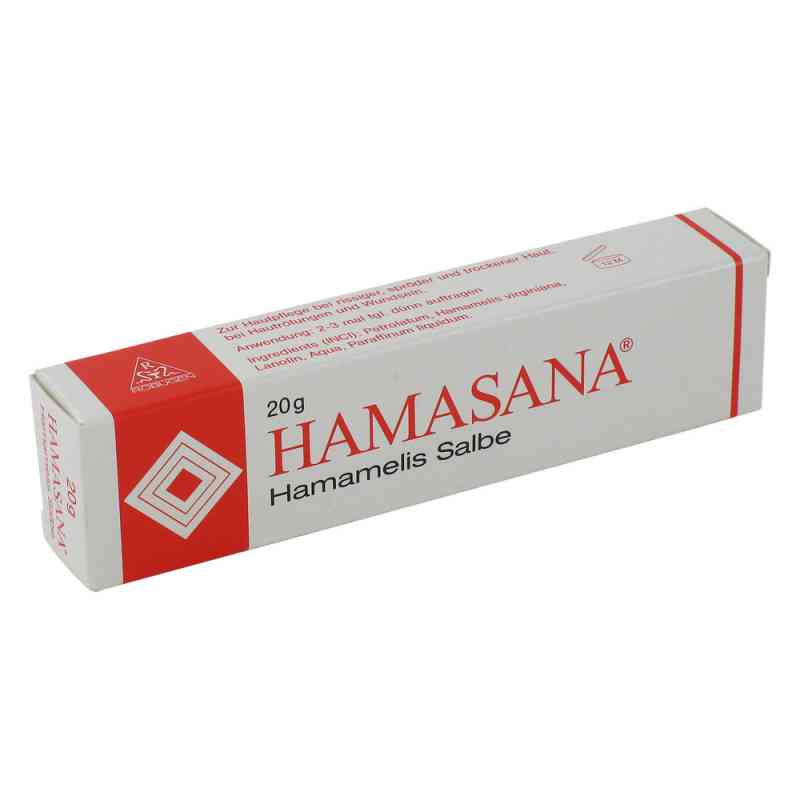 Hamasana Hamamelis Salbe 20 g von ROBUGEN GmbH & Co.KG PZN 00842294