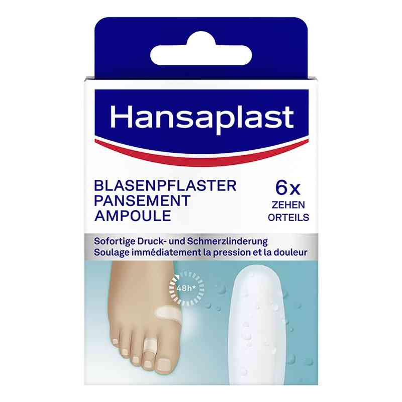 Hansaplast Blasenpflaster klein 6 stk von Beiersdorf AG PZN 10779438