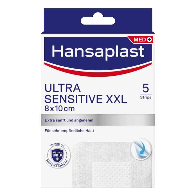 Hansaplast Ultra Sensitive Wundverband 8x10 cm XXL 5 stk von Beiersdorf AG PZN 17268528