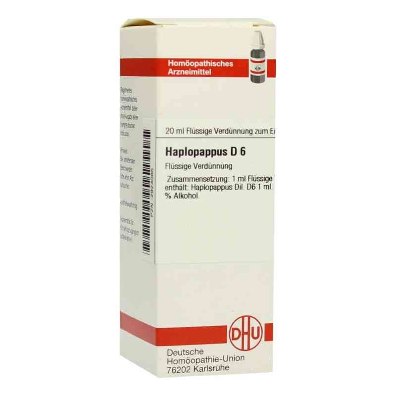 Haplopappus D6 Dilution 20 ml von DHU-Arzneimittel GmbH & Co. KG PZN 02924085