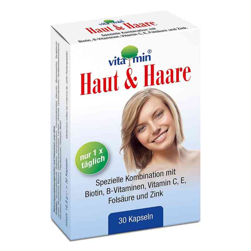 Haut & Haare Vitamin Kapseln 30 stk von Quiris Healthcare GmbH & Co. KG PZN 16752268