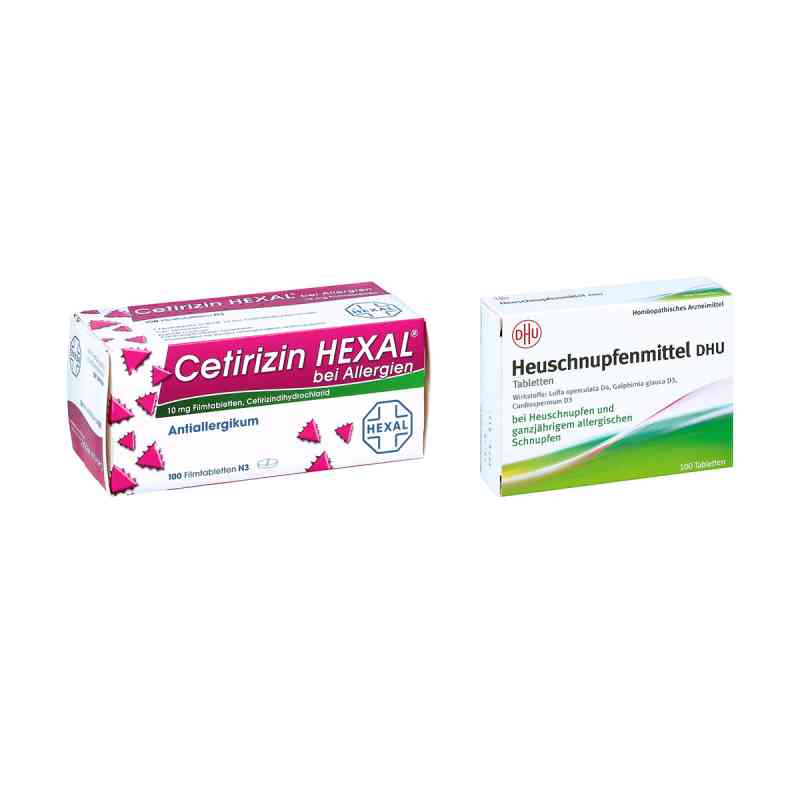 Heuschnupfenmittel DHU Tabletten - Cetirizin HEXAL 1 stk von  PZN 08100097