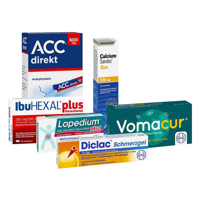 HEXAL Set Reiseapotheke 1 Pck von  PZN 08103005