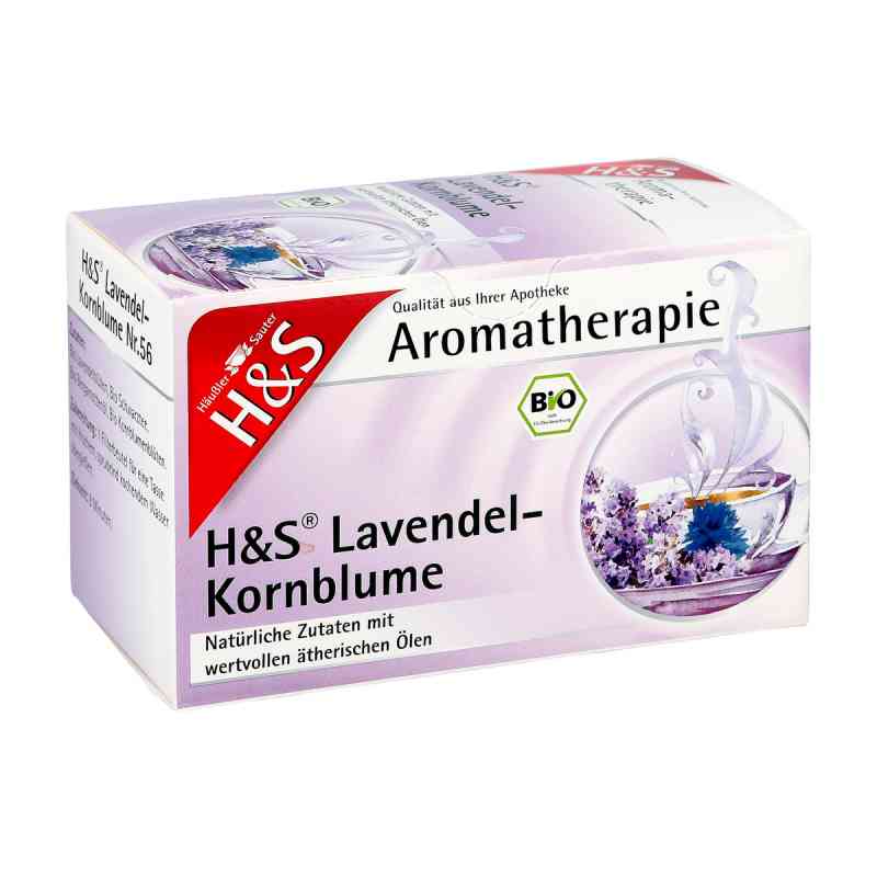 H&s Bio Lavendel-kornblume Aromatherap.filterbeut. 20X1.0 g von H&S Tee - Gesellschaft mbH & Co. PZN 12374289