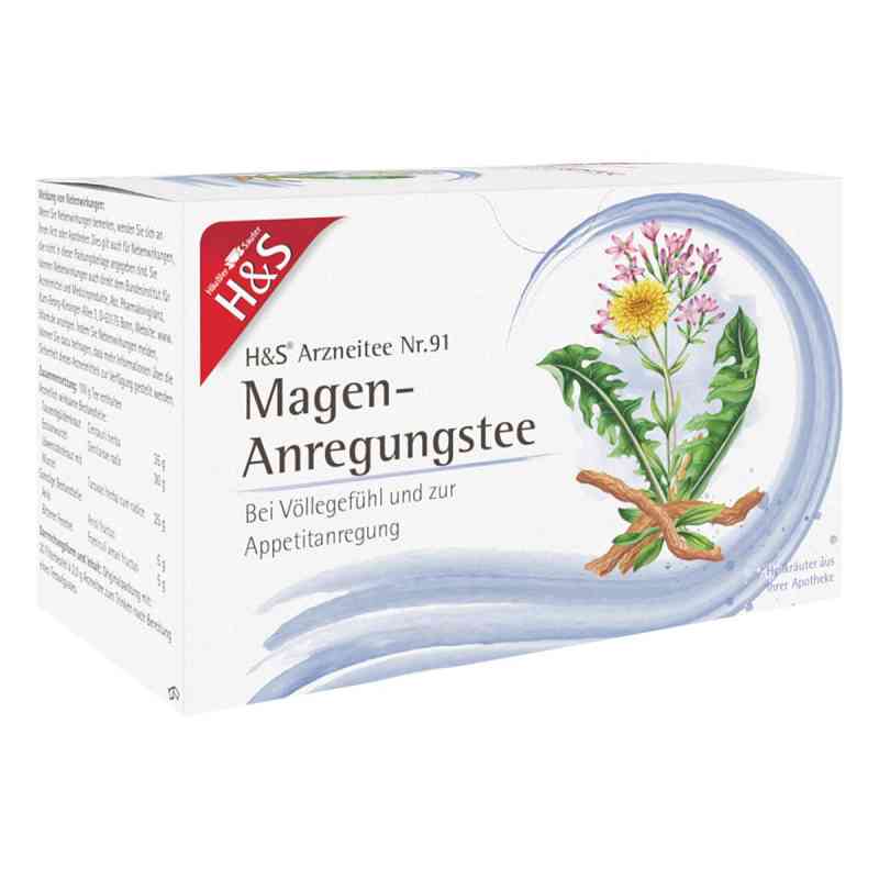 H&s Magen-anregungstee Filterbeutel 20X2.0 g von H&S Tee - Gesellschaft mbH & Co. PZN 18001750