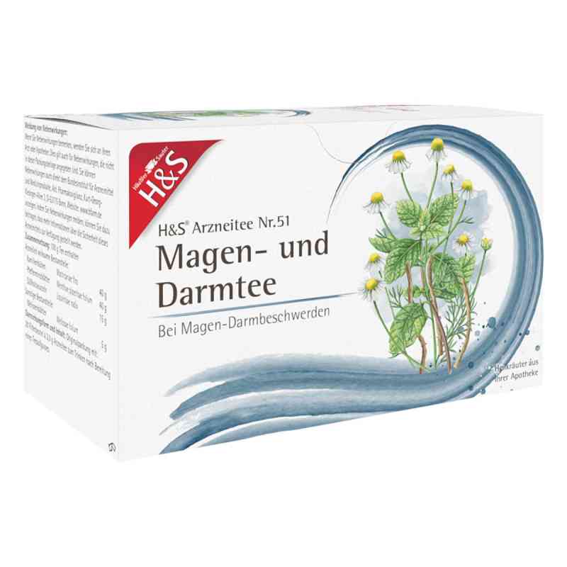 H&s Magen- Und Darmtee Filterbeutel 20X2.0 g von H&S Tee - Gesellschaft mbH & Co. PZN 18033075