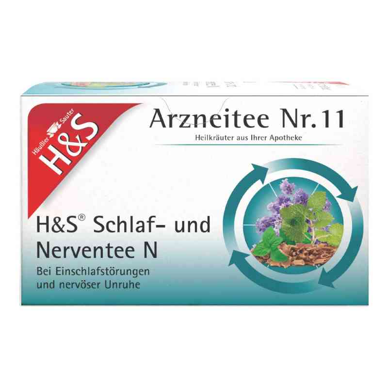 H&s Schlaf- und Nerventee N Filterbeutel 20X2.0 g von H&S Tee - Gesellschaft mbH & Co. PZN 13587981