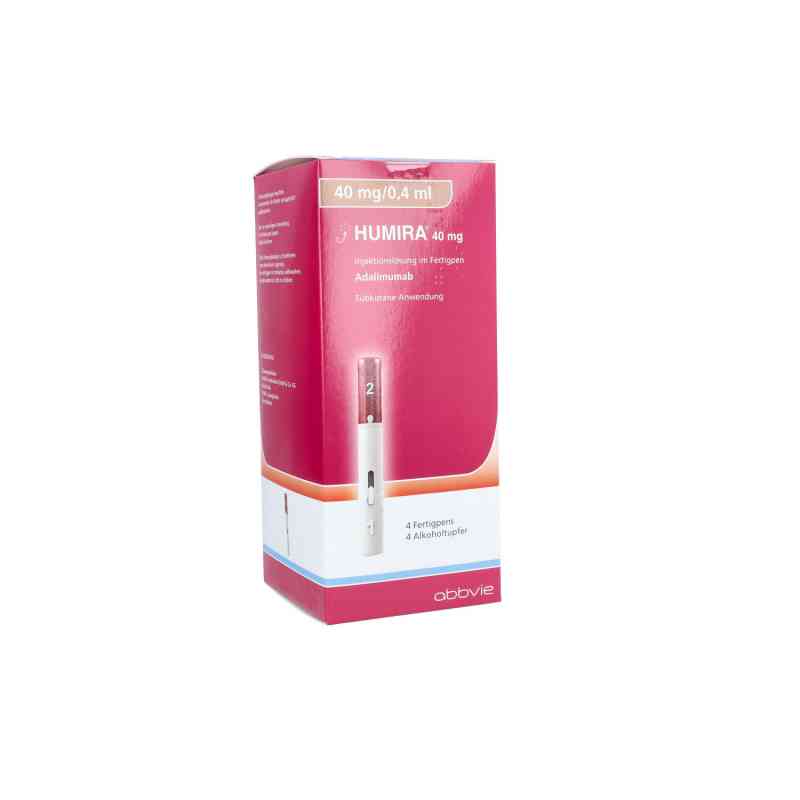 Humira 40 mg/0,4 ml Injektionslösung im Fertigpen 4 stk von Orifarm GmbH PZN 14062364