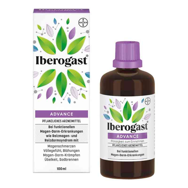 Iberogast ADVANCE bei funktionellen Magen-Darm-Beschwerden 100 ml von Bayer Vital GmbH PZN 16507600