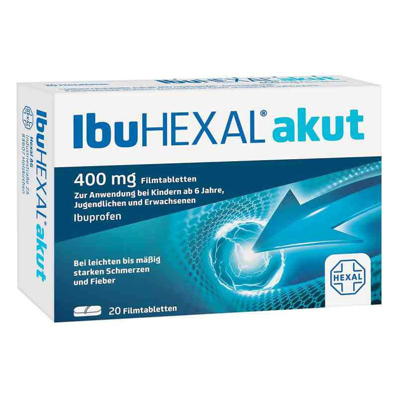IbuHEXAL® akut 400 mg Filmtabletten 20 stk von Hexal AG PZN 00068972