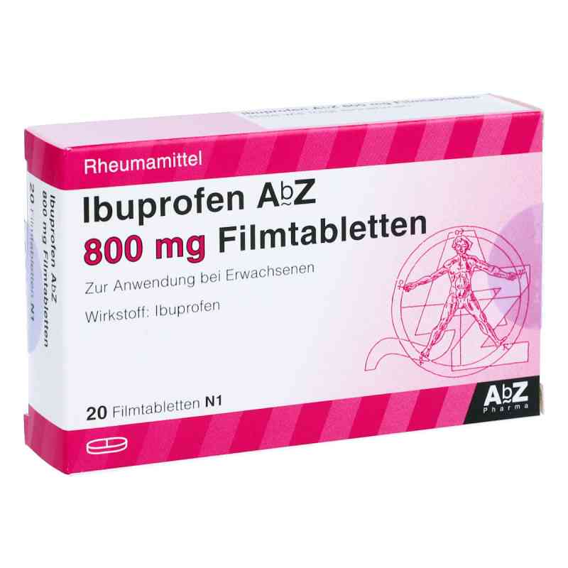 Ibuprofen AbZ 800mg 20 stk von AbZ Pharma GmbH PZN 01016138