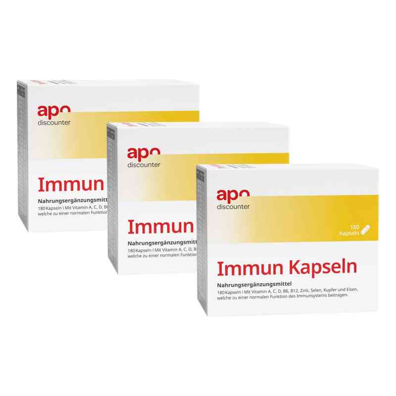 Immun Kapseln von apodiscounter 3x180 stk von apo.com Group GmbH PZN 08101861
