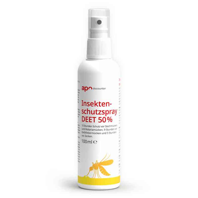 Insektenschutzspray DEET 50 % gegen Mücken von apodiscounter 100 ml von Primmed B.V. PZN 19786463