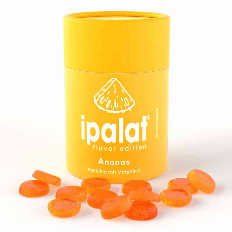 Ipalat Pastillen Flavor Edition Ananas 40 stk von Dr. Pfleger Arzneimittel GmbH PZN 17468569