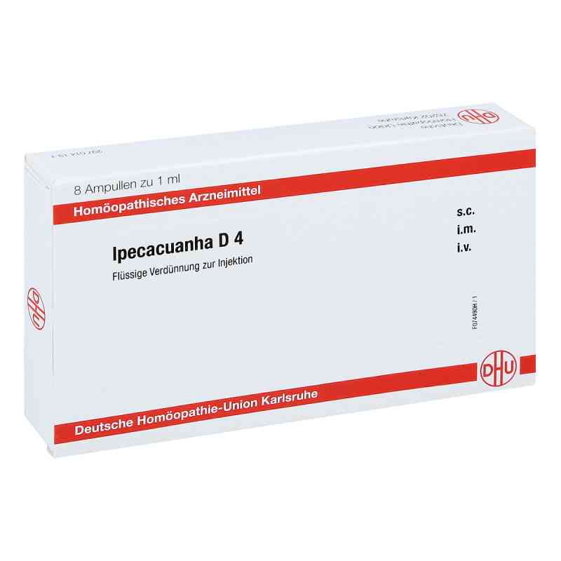 Ipecacuanha D4 Ampullen 8X1 ml von DHU-Arzneimittel GmbH & Co. KG PZN 11706602