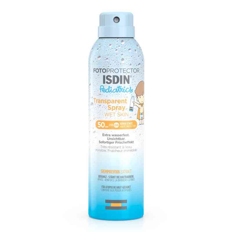ISDIN Fotoprotector Transparent Spray Wet Skin Pediatrics LSF 50 250 ml von ISDIN GmbH PZN 16243822