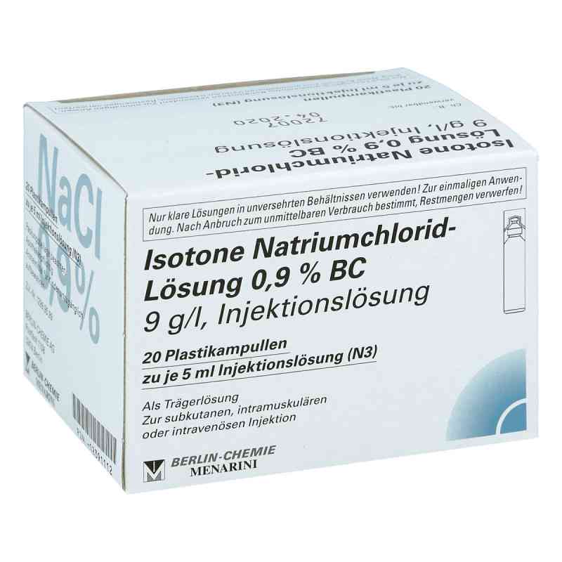 Isotone Nacl Lösung 0,9% Bc Plastik amp.inj.-lsg. 20X5 ml von BERLIN-CHEMIE AG PZN 12391112