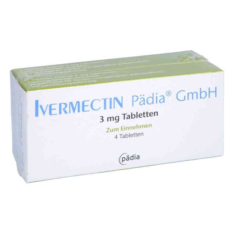 Ivermectin Pädia Gmbh 3 Mg Tabletten 2X4 stk von Pädia GmbH PZN 17390732