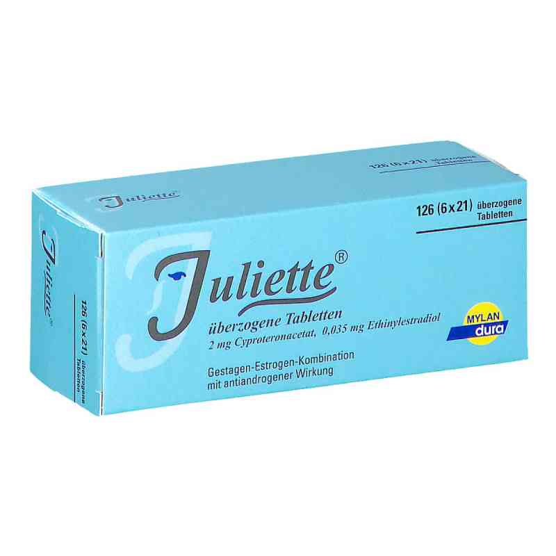 Juliette überzogene Tabletten 6X21 stk von Viatris Healthcare GmbH PZN 00824557
